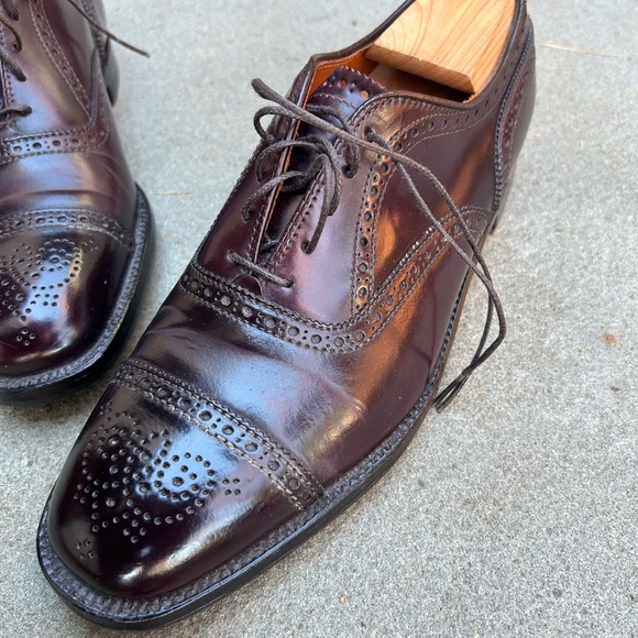 Alden Color 8 shell cordovan oxfords, new, US10D - Picture 7 of 7
